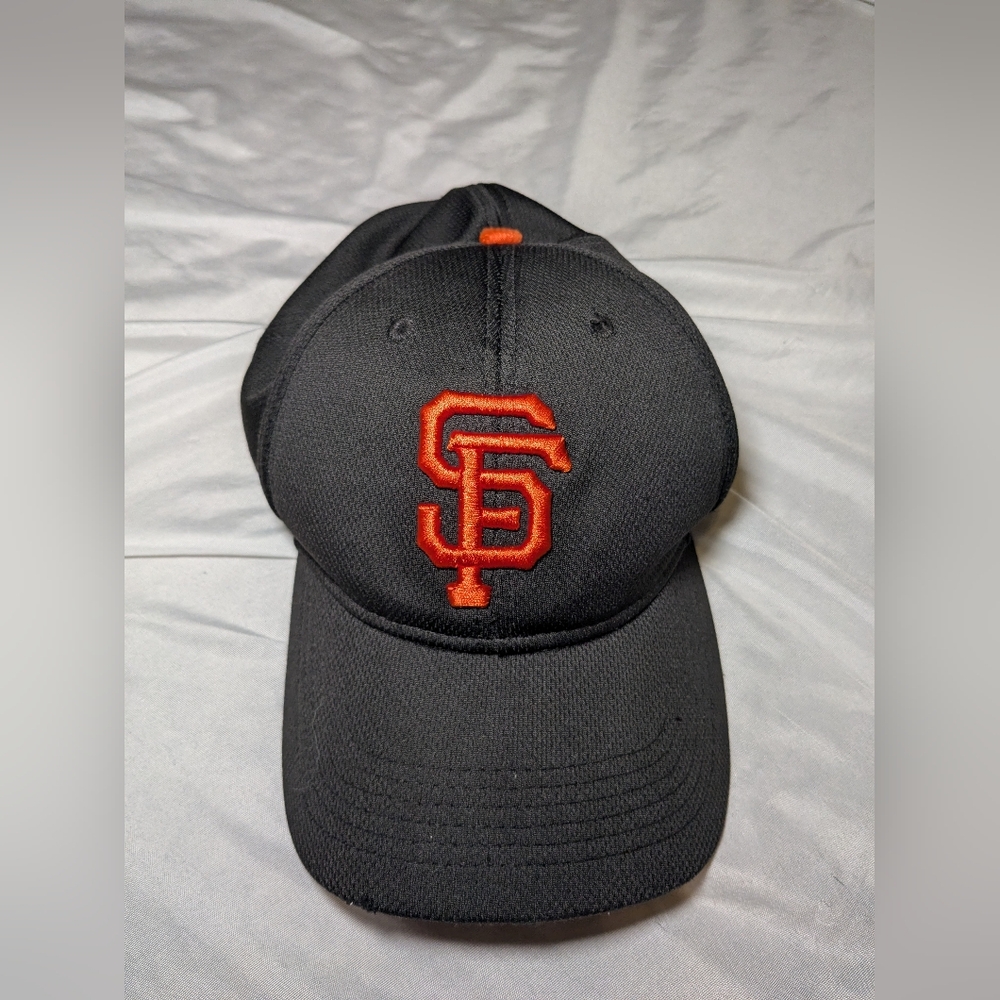 OC Sports San Francisco Giants Hat Black And Orange